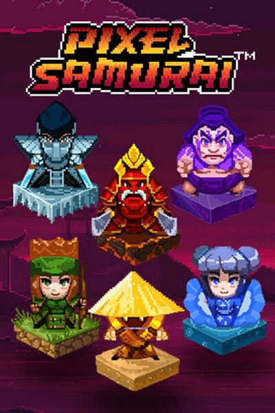 Pixel Samurai spilleautomat på Betrepublic