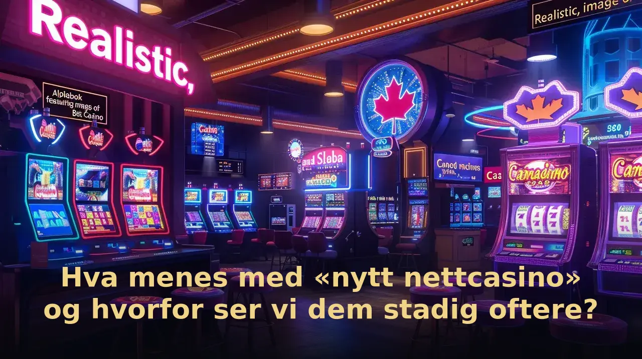 Hva menes med «nytt nettcasino» og hvorfor ser vi dem stadig oftere?